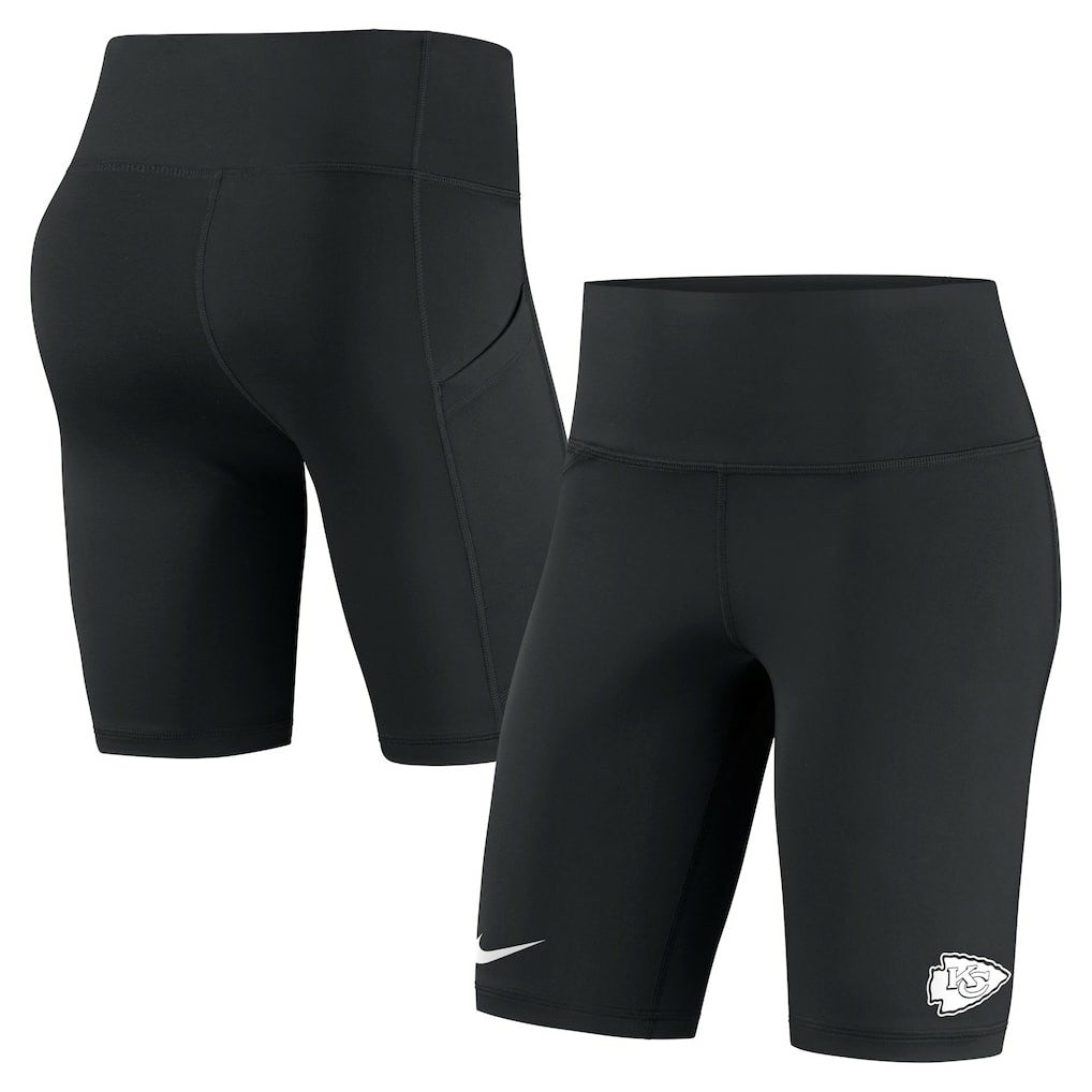 Nike Kansas City Chiefs Women's Biker Shorts Black