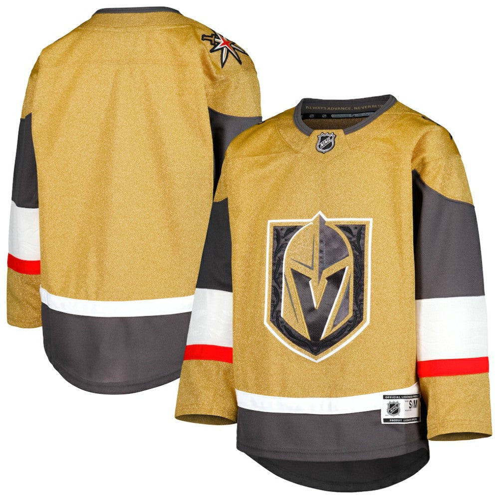 Vegas Golden Knights Youth 2021/22 Home Premier Jersey - Gold - NHL 4878610