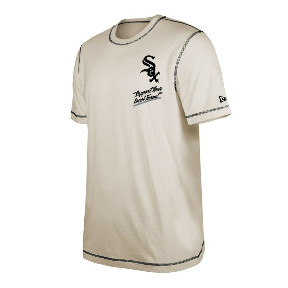 Chicago White Sox New Era Team Split T-Shirt - White - New Era Discount