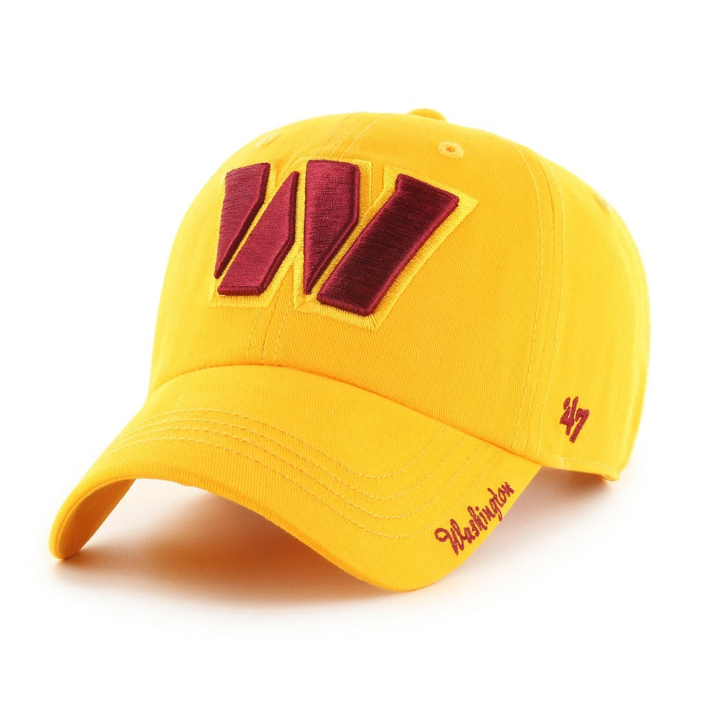 47 brand Washington Commanders '47 Women's Miata Clean Up Secondary Logo Adjustable Hat Gold