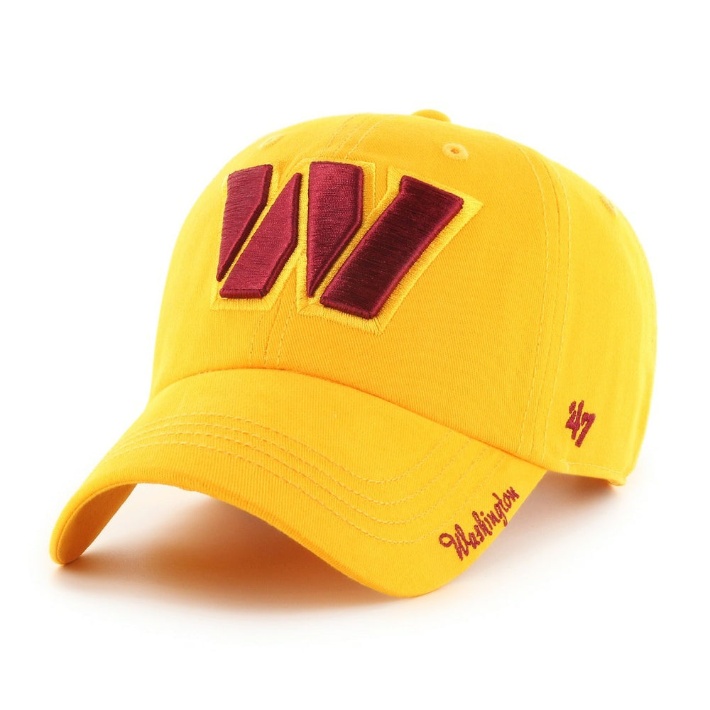 47 brand Washington Commanders '47 Women's Miata Clean Up Secondary Logo Adjustable Hat Gold