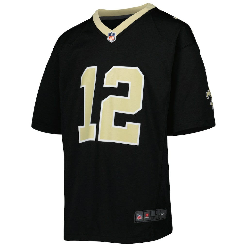 Nike Chris Olave New Orleans Saints Youth Game Jersey Black