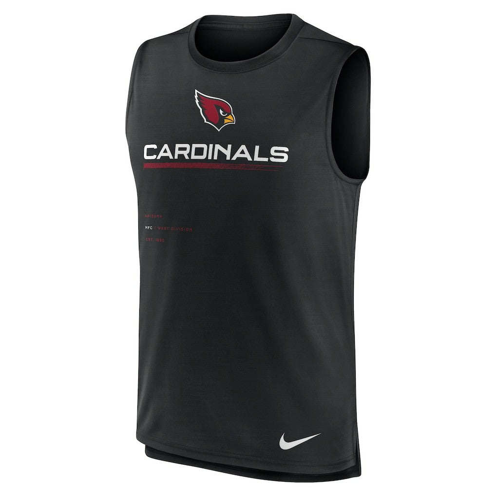 Nike Arizona Cardinals Muscle Trainer Tank Top Black