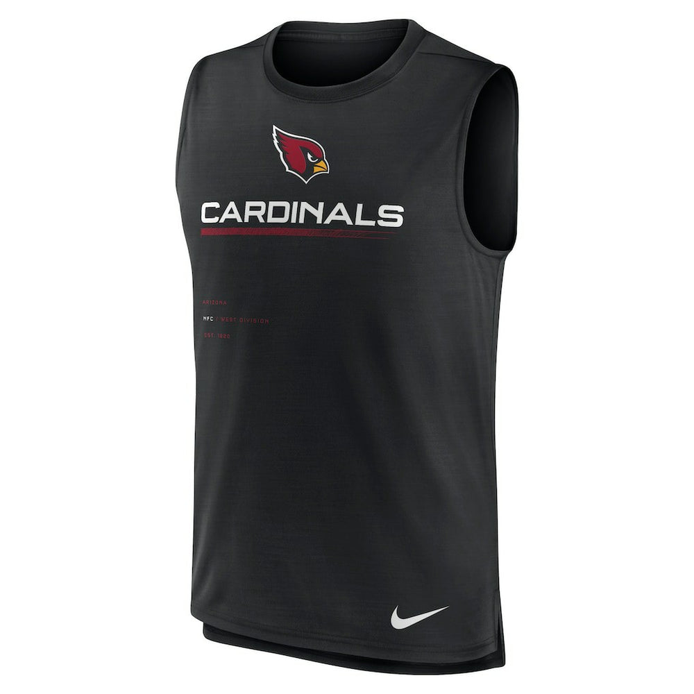 Nike Arizona Cardinals Muscle Trainer Tank Top Black
