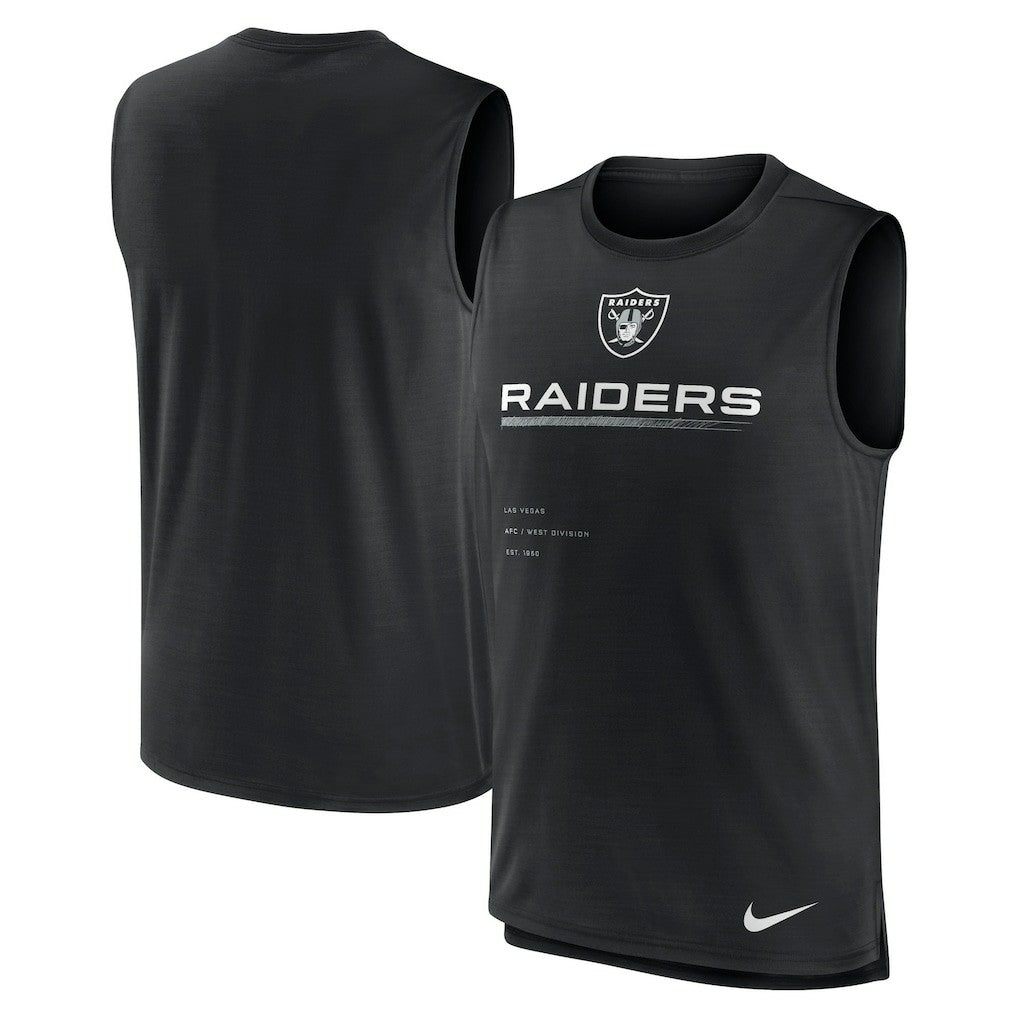 Nike Las Vegas Raiders Muscle Trainer Tank Top Black