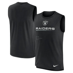 Nike Las Vegas Raiders Muscle Trainer Tank Top Black