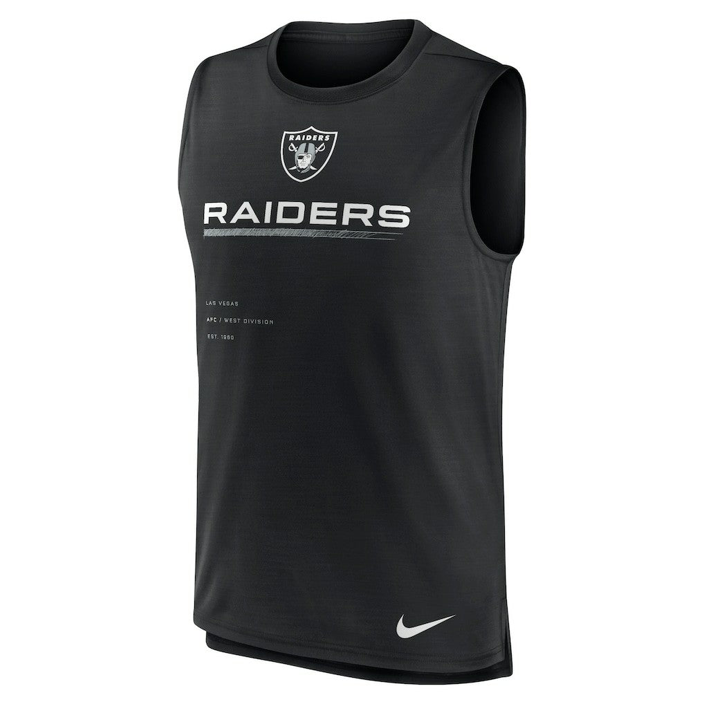 Nike Las Vegas Raiders Muscle Trainer Tank Top Black