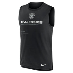 Nike Las Vegas Raiders Muscle Trainer Tank Top Black