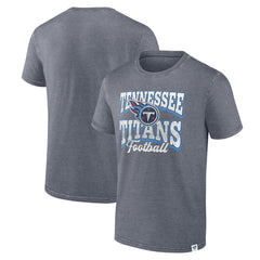 Fanatics Tennessee Titans Force Out T-Shirt Heather Navy