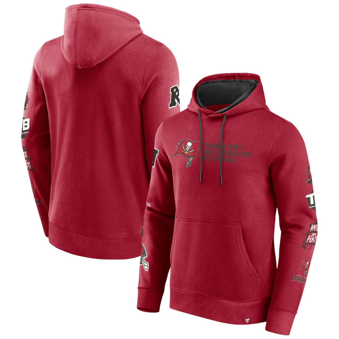 Fanatics Tampa Bay Buccaneers Extra Innings Pullover Hoodie Red