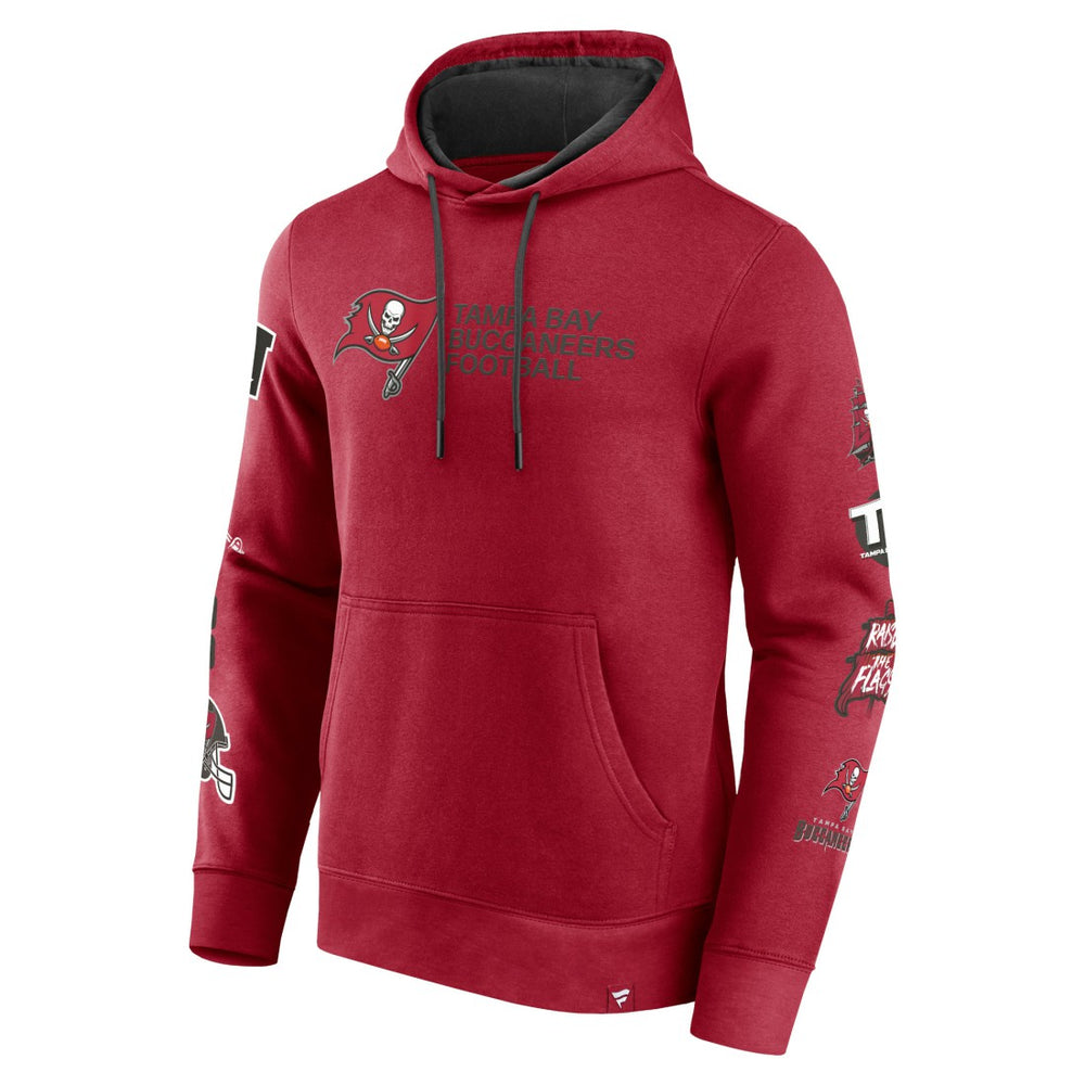 Fanatics Tampa Bay Buccaneers Extra Innings Pullover Hoodie Red