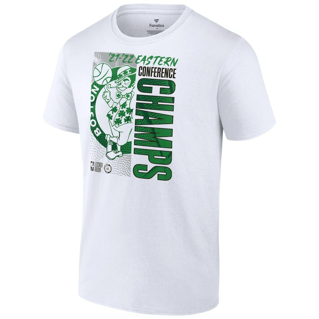 Boston Celtics 2022 Eastern Conference Champions Locker Room T-Shirt White | Fanatics