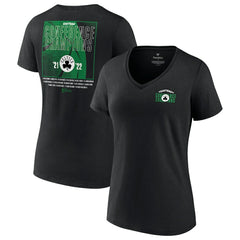 Boston Celtics Women's 2022 Eastern Conference Champions Balanced Attack Roster V-Neck T-Shirt Black | Fanatics for sale