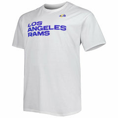 Fanatics Los Angeles Rams Big & Tall Hometown Collection Hot Shot T-Shirt White
