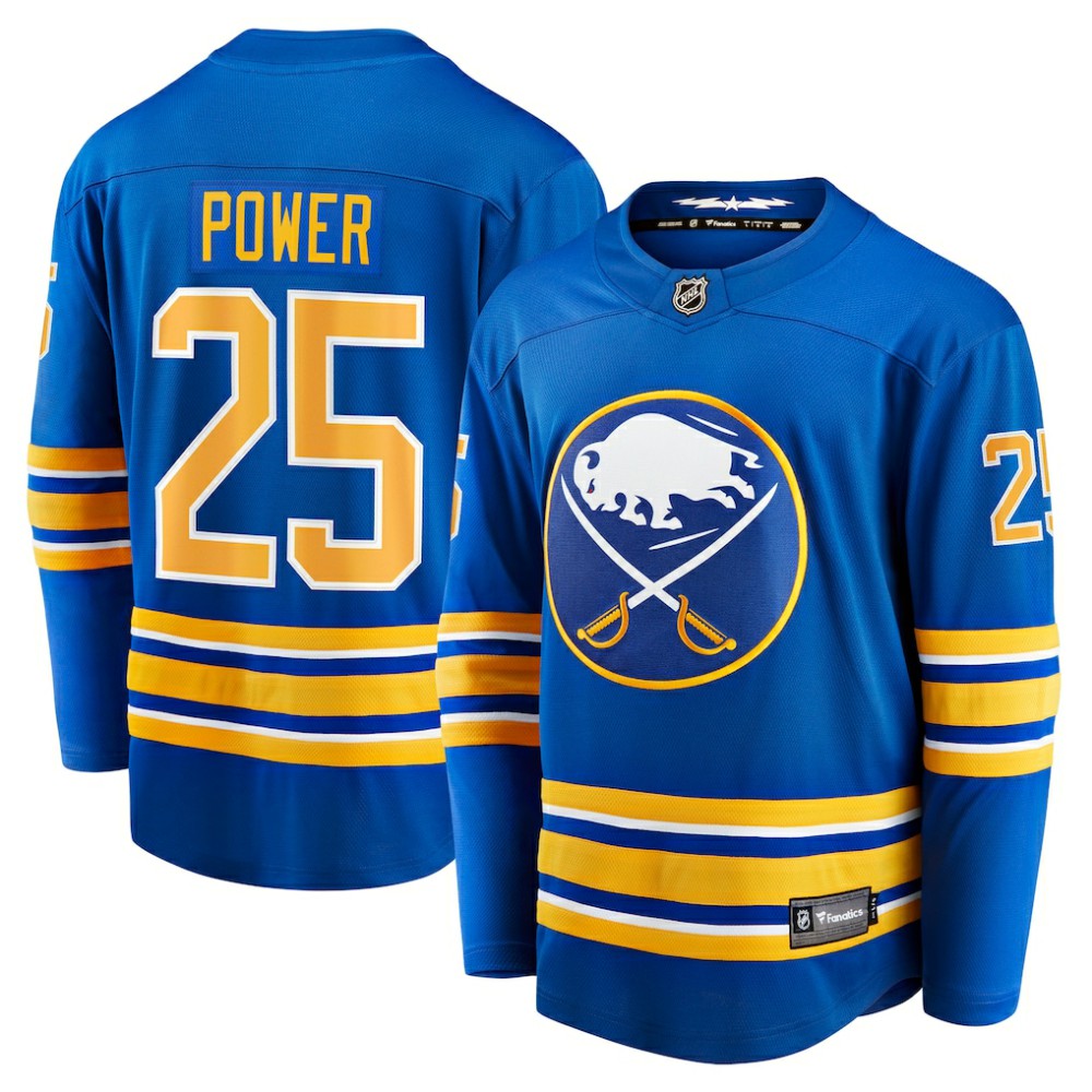 Owen Power Buffalo Sabres Fanatics Home Breakaway Player Jersey - Royal - NHL 4881642