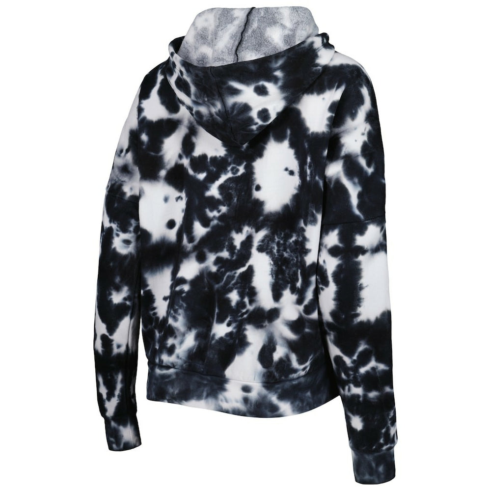 Arizona Cardinals New Era Women's Cloud Dye Fleece Pullover Hoodie Black