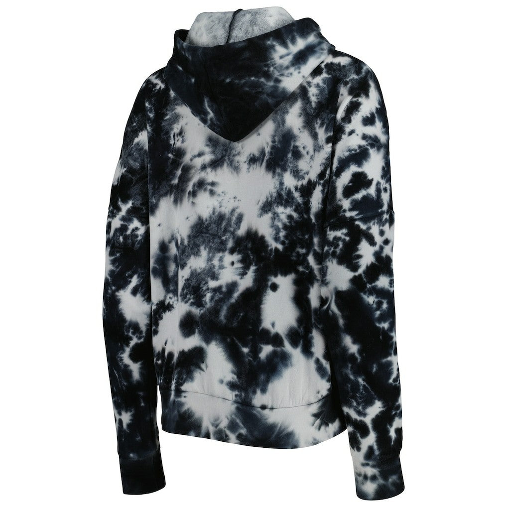 Atlanta Falcons New Era Women's Cloud Dye Fleece Pullover Hoodie Black