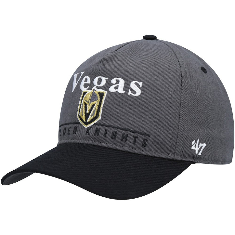 Vegas Golden Knights '47 Super Hitch Adjustable Snapback Hat - Charcoal/Black - NHL 4883516