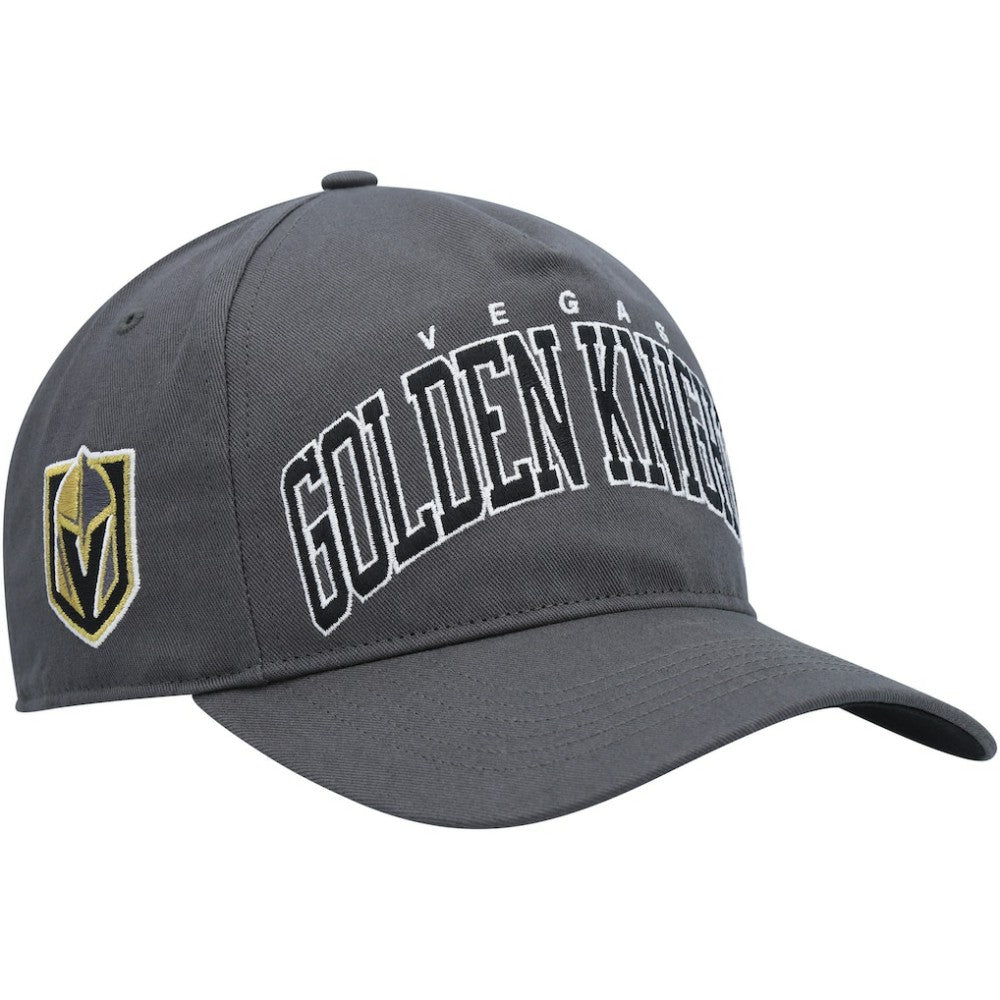 Vegas Golden Knights '47 Block Arch Hitch Snapback Hat - Charcoal - NHL 4883550