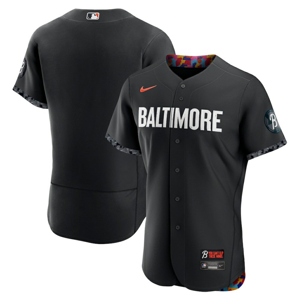 Baltimore Orioles Nike City Connect Authentic Jersey - Black - Nike Discount