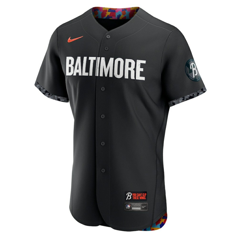 Baltimore Orioles Nike City Connect Authentic Jersey - Black - Nike Discount