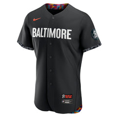 Baltimore Orioles Nike City Connect Authentic Jersey - Black - Nike Discount