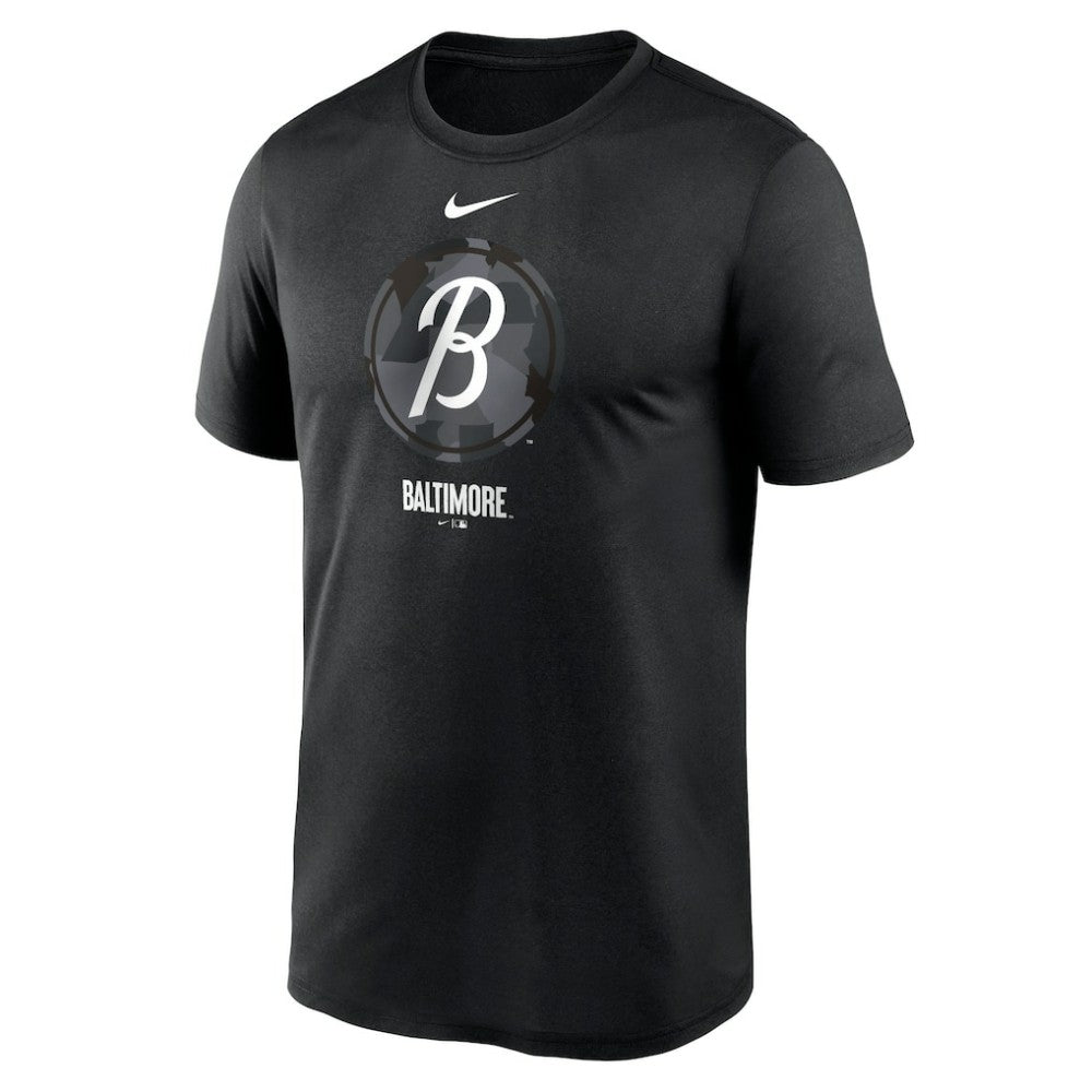 Baltimore Orioles Nike City Connect Large Logo T-Shirt - Black - Nike Sale
