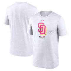 San Diego Padres Nike City Connect Logo T-Shirt - White - Nike Sale