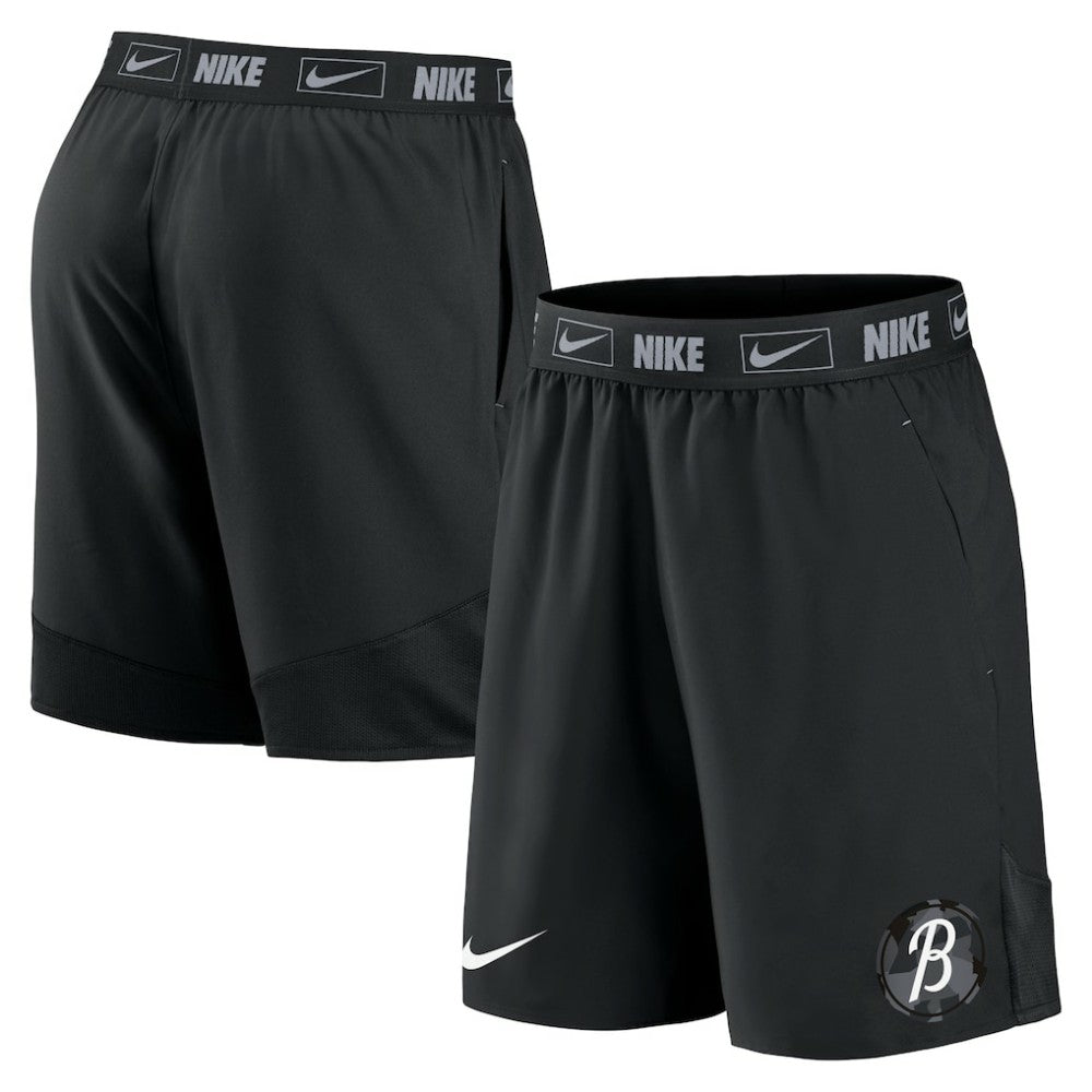 Baltimore Orioles Nike City Connect Woven Shorts - Black - Nike Lifestyle