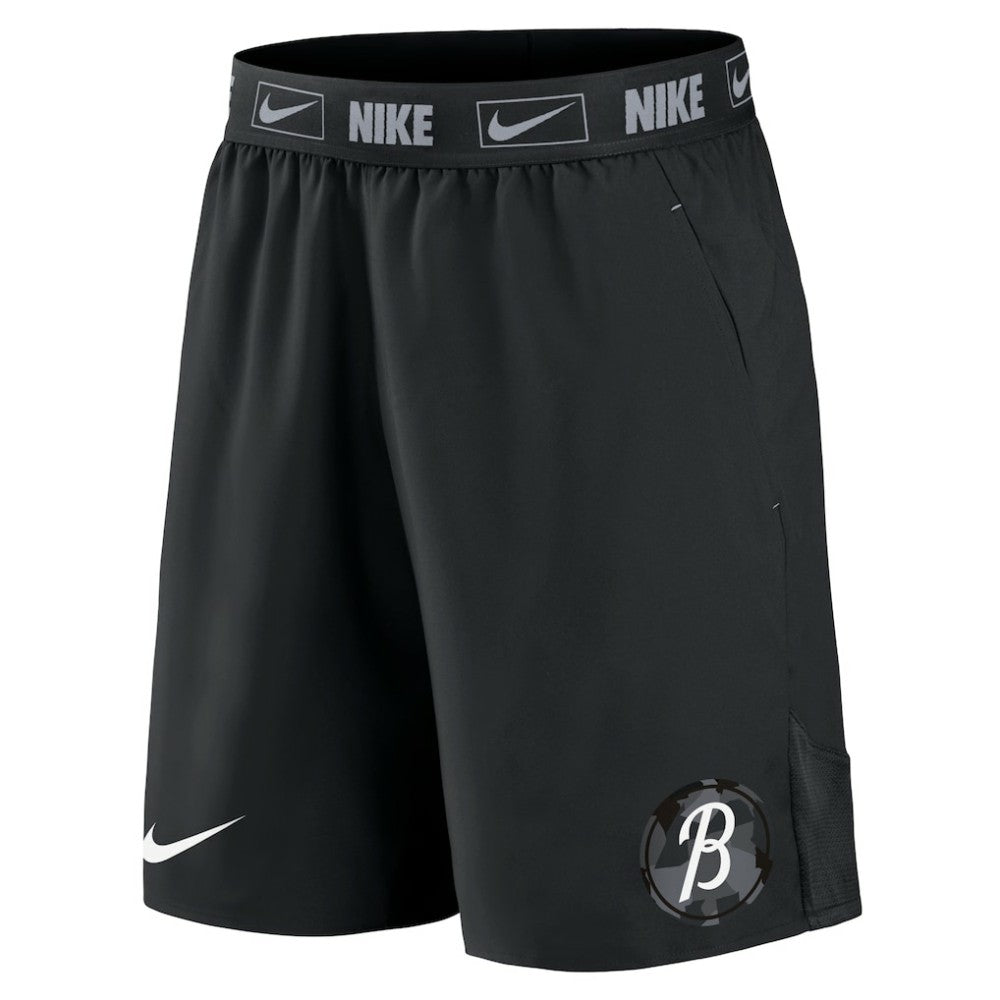 Baltimore Orioles Nike City Connect Woven Shorts - Black - Nike Lifestyle