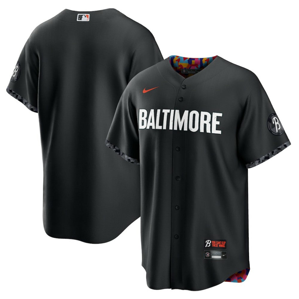 Baltimore Orioles Nike City Connect Replica Jersey - Black - Nike Discount