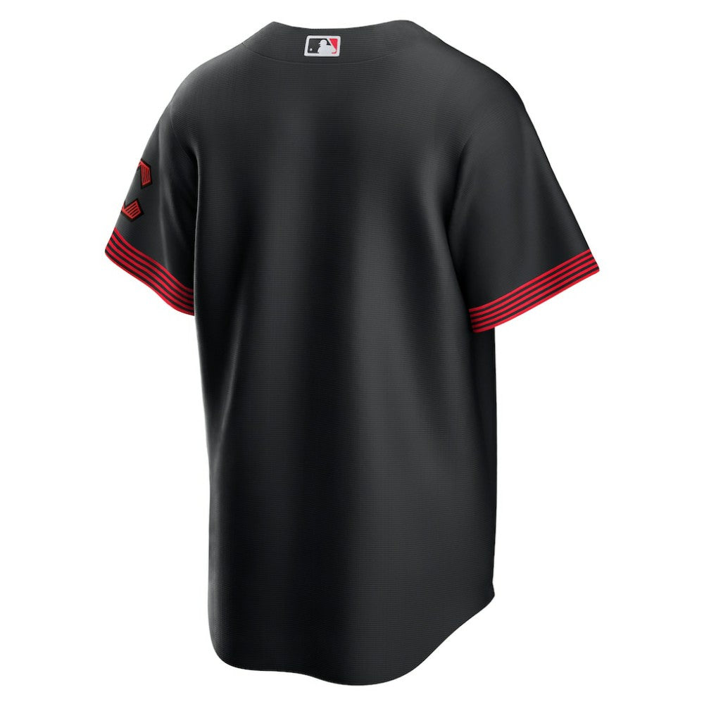 Cincinnati Reds Nike City Connect Replica Jersey - Black - Nike Lifestyle