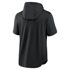 Baltimore Orioles Nike City Connect Short Sleeve Pullover Hoodie - Black - Nike on Sale