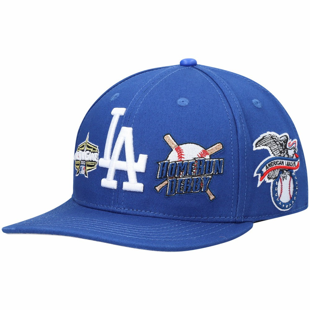 Los Angeles Dodgers Pro Standard All-Star Multi Hit Wool Snapback Hat - Royal - MLB Lifestyle