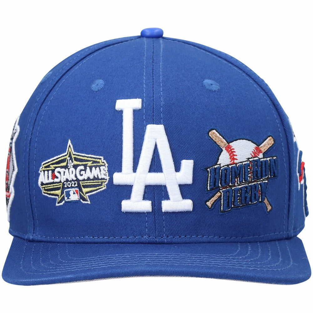 Los Angeles Dodgers Pro Standard All-Star Multi Hit Wool Snapback Hat - Royal - MLB Lifestyle
