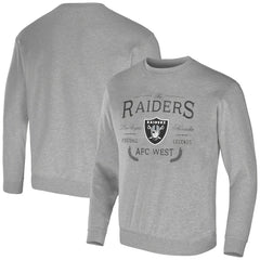 Fanatics Las Vegas Raiders NFL x Darius Rucker Collection Pullover Sweatshirt Heather Gray