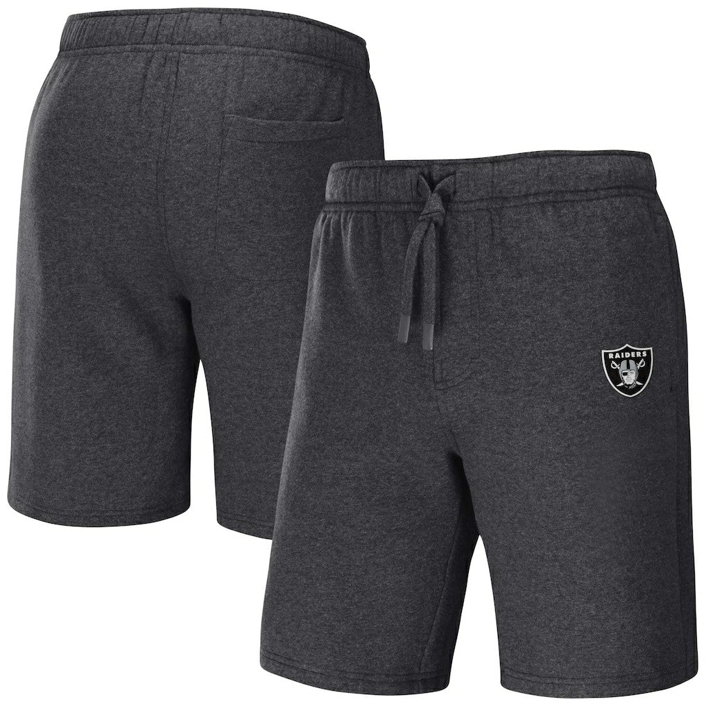 Fanatics Las Vegas Raiders NFL x Darius Rucker Collection Logo Shorts Heather Charcoal