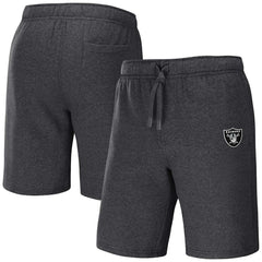 Fanatics Las Vegas Raiders NFL x Darius Rucker Collection Logo Shorts Heather Charcoal