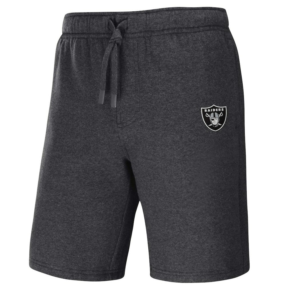 Fanatics Las Vegas Raiders NFL x Darius Rucker Collection Logo Shorts Heather Charcoal