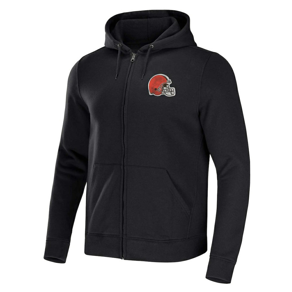 Fanatics Cleveland Browns NFL x Darius Rucker Collection Rocker Full-Zip Hoodie Black