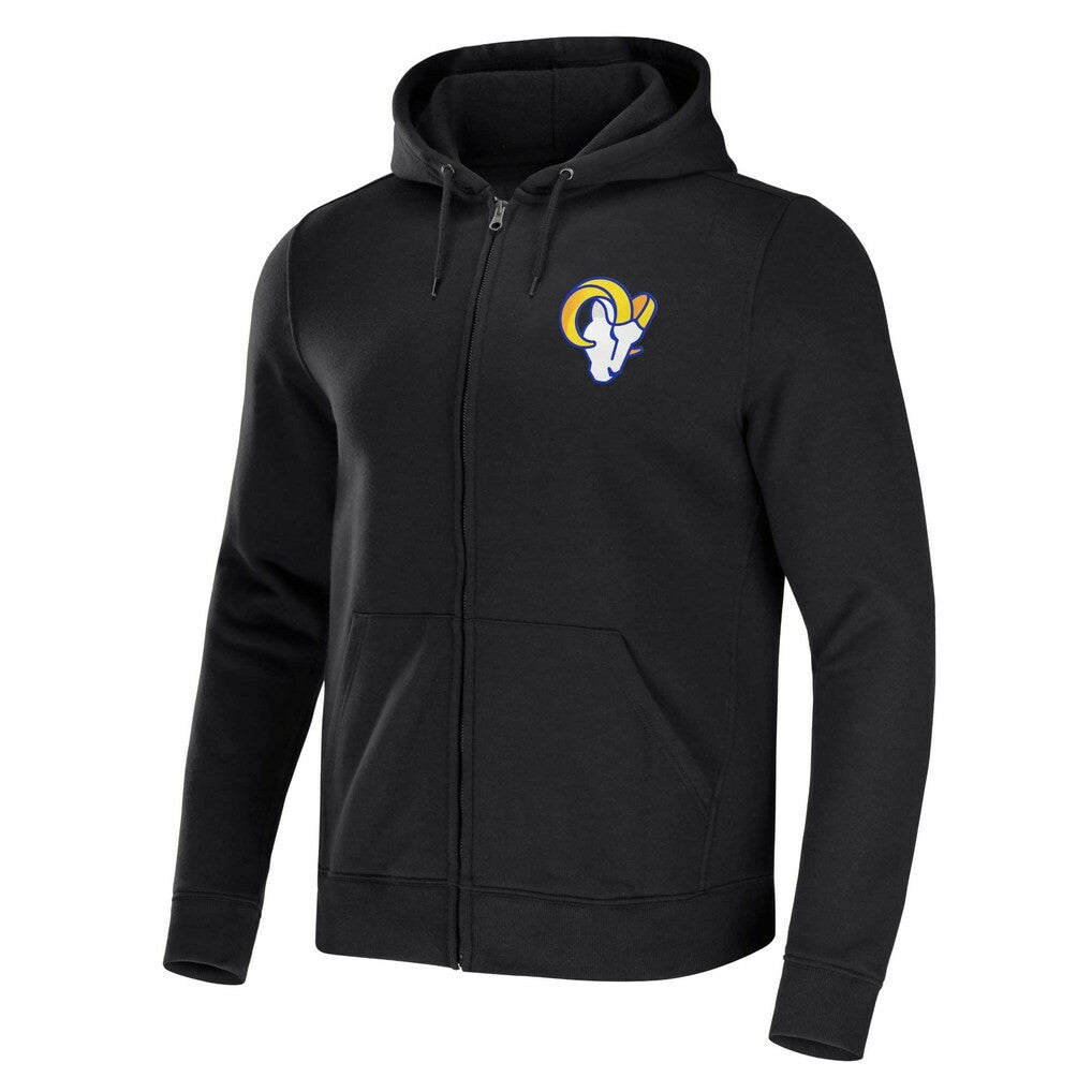 Fanatics Los Angeles Rams NFL x Darius Rucker Collection Rocker Full-Zip Hoodie Black