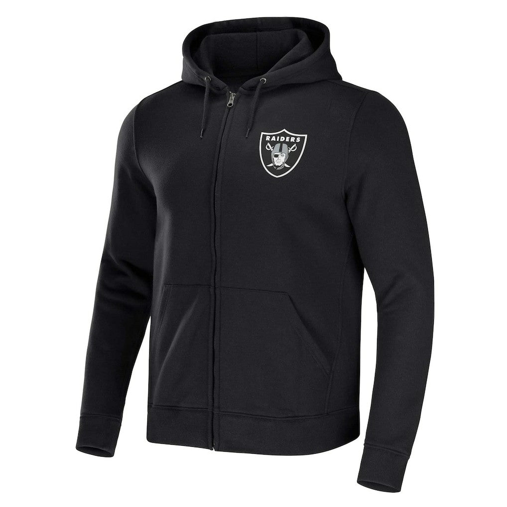 Fanatics Las Vegas Raiders NFL x Darius Rucker Collection Rocker Full-Zip Hoodie Black