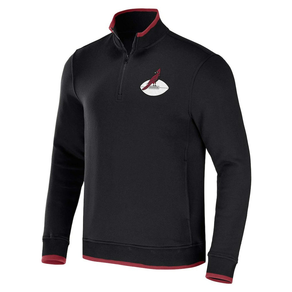 Fanatics Arizona Cardinals NFL x Darius Rucker Collection Logo Quarter-Zip Top Black