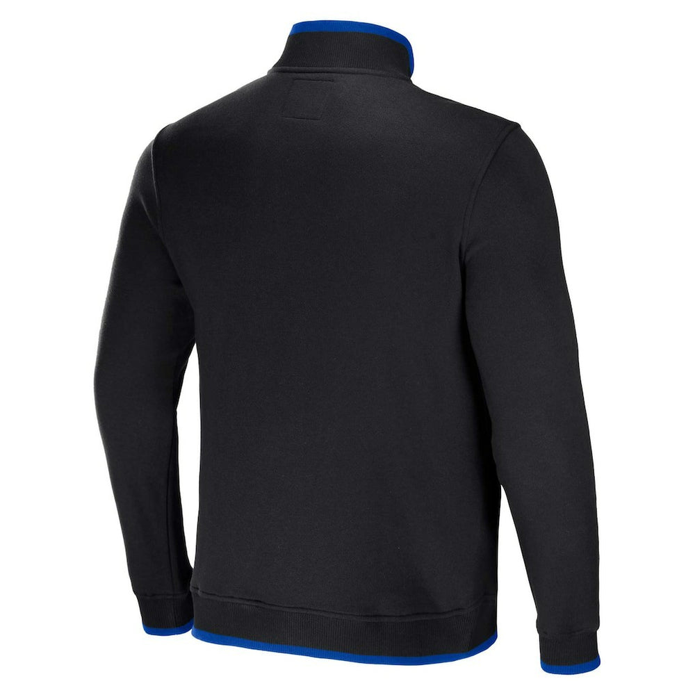 Fanatics Los Angeles Rams NFL x Darius Rucker Collection Logo Quarter-Zip Top Black