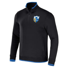 Fanatics Los Angeles Chargers NFL x Darius Rucker Collection Logo Quarter-Zip Top Black