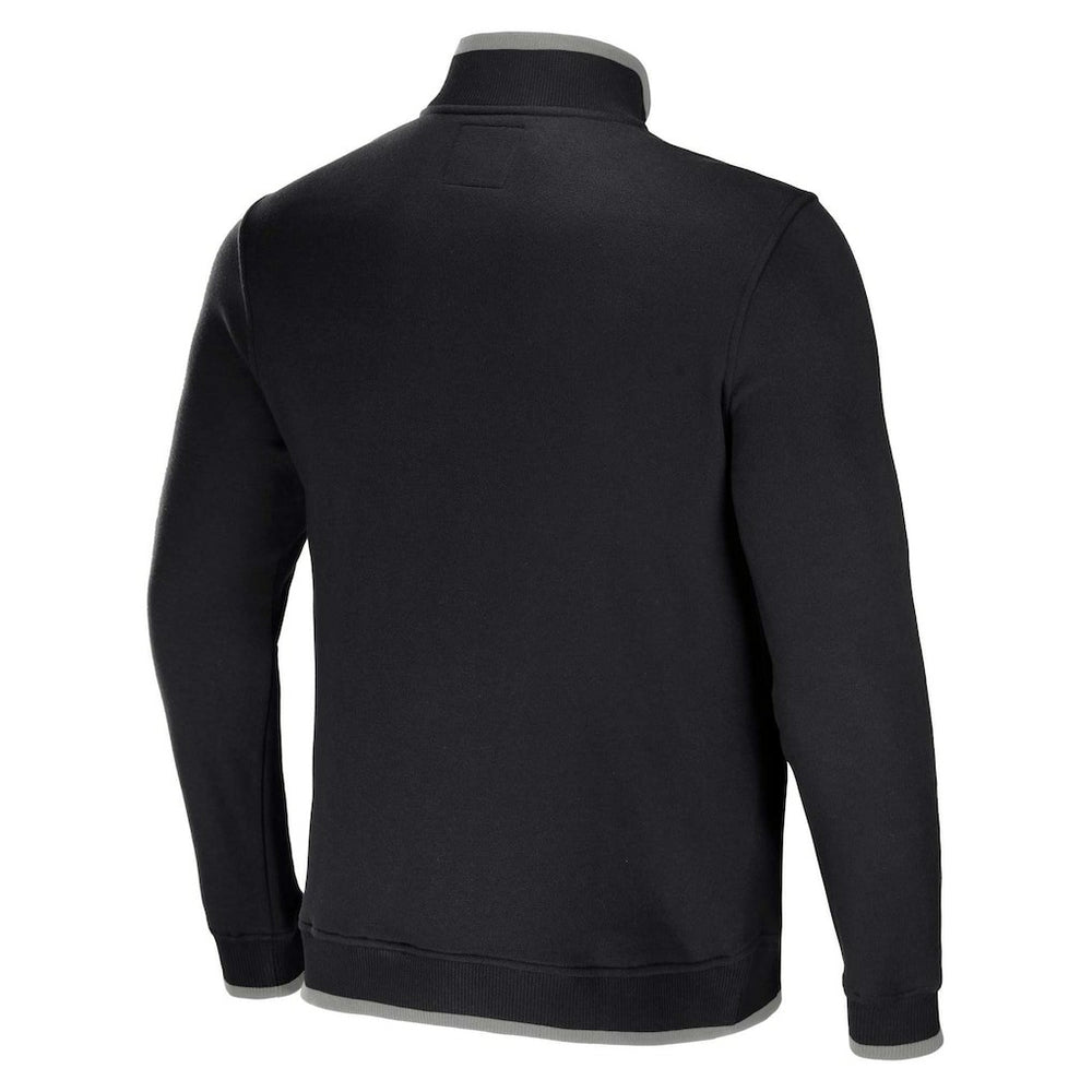 Fanatics Las Vegas Raiders NFL x Darius Rucker Collection Logo Quarter-Zip Top Black