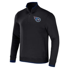 Fanatics Tennessee Titans NFL x Darius Rucker Collection Logo Quarter-Zip Top Black