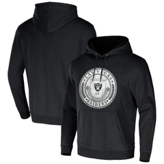 Fanatics Las Vegas Raiders NFL x Darius Rucker Collection Washed Pullover Hoodie Black