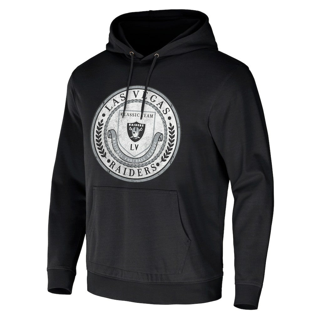 Fanatics Las Vegas Raiders NFL x Darius Rucker Collection Washed Pullover Hoodie Black