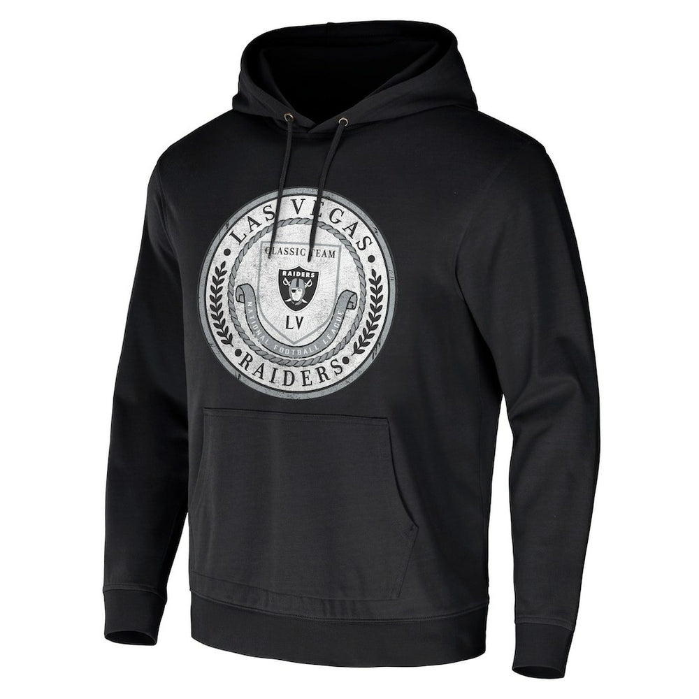 Fanatics Las Vegas Raiders NFL x Darius Rucker Collection Washed Pullover Hoodie Black